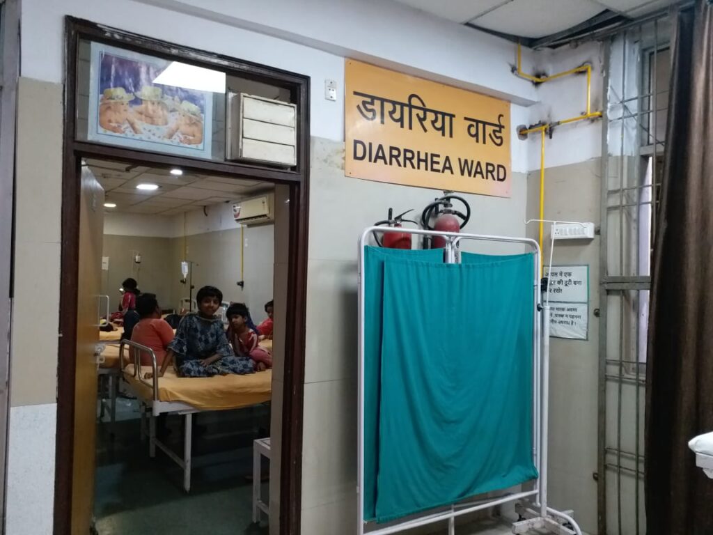 लखनऊ के अस्पतालों में बढ़ी डायरिया ! 