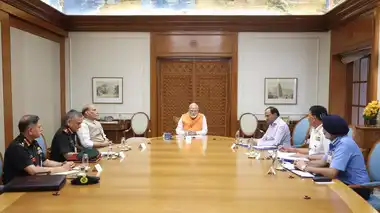  पीएम मोदी ने की हाई-लेवल बैठक