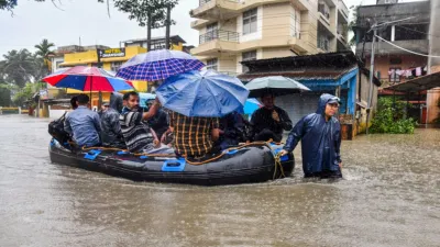 "बाढ़ की चपेट में पूर्वोत्तर, मध्य भारत भी बेहाल – मानसून का कहर जारी"