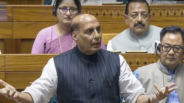 लोकसभा में ऑपरेशन सिंदूर पर चर्चा; राजनाथ सिंह! 