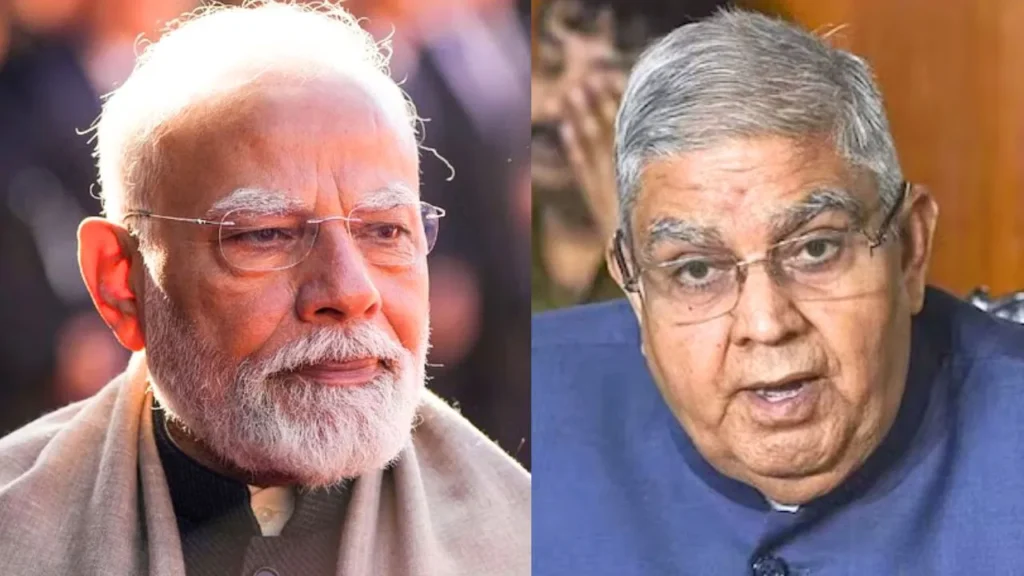 धनखड़ के इस्तीफे पर PM मोदी की भावुक प्रतिक्रिया ! 