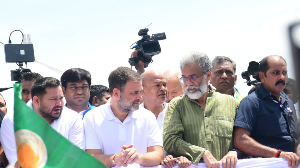 "अररिया में राहुल गांधी बोले: बिहार चुनाव में इंडिया ब्लॉक जारी करेगा साझा घोषणापत्र"