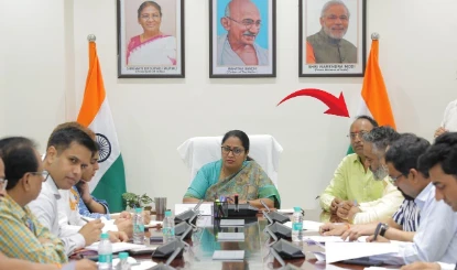दिल्ली CM के पति की बैठक में मौजूदगी पर AAP का सवाल, BJP का पलटवार !