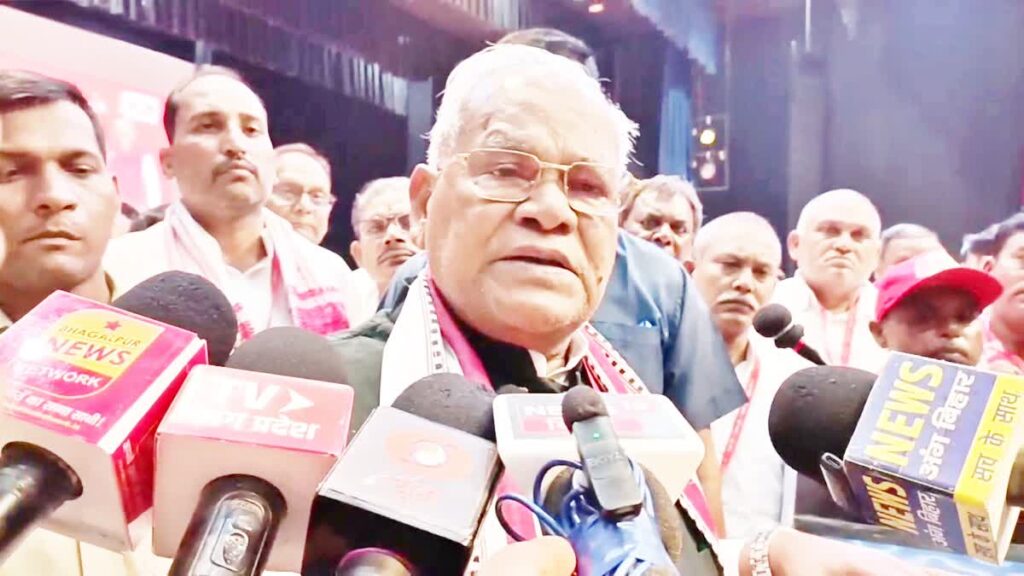 मांझी का बयान बना सियासी तूफान