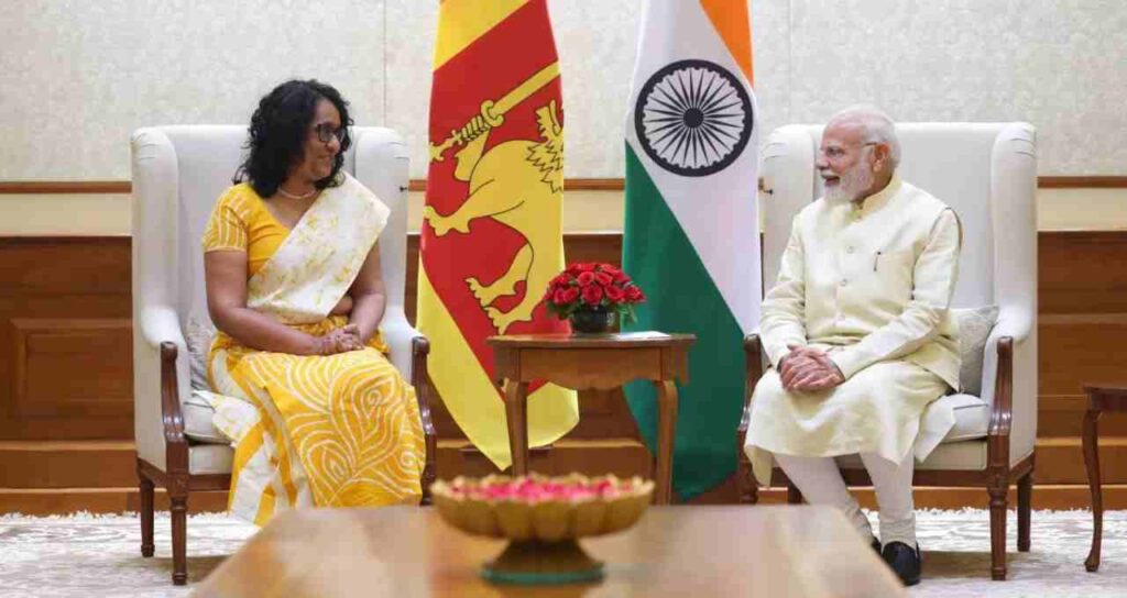 पीएम मोदी और श्रीलंका की प्रधानमंत्री की मुलाकात, व्यापार व क्षेत्रीय सहयोग पर हुई अहम चर्चा !