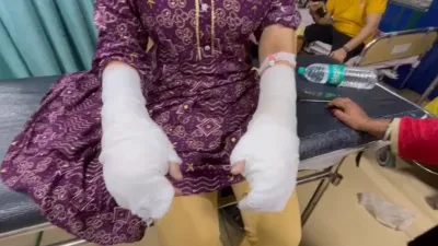 छात्रा की हालत गंभीर लेकिन स्थिर