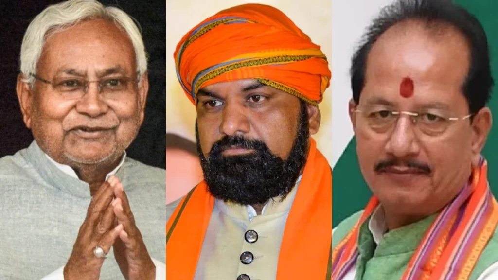 नीतीश कुमार बने मुख्यमंत्री, सम्राट चौधरी और विजय सिन्हा ने ली डिप्टी सीएम की शपथ