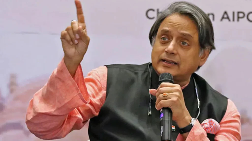 MNREGA को लेकर कांग्रेस के सुर में शशि थरूर, सरकार पर साधा निशाना !