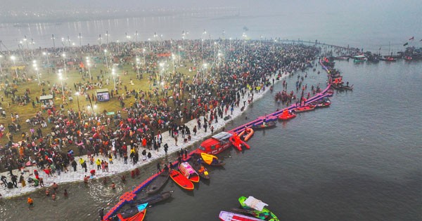 संगम में गूंजा आस्था का जयघोष, माघ मेला प्रारंभ !