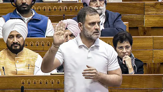 US डील पर राहुल गांधी का आरोप, सदन में सरकार को घेरा !