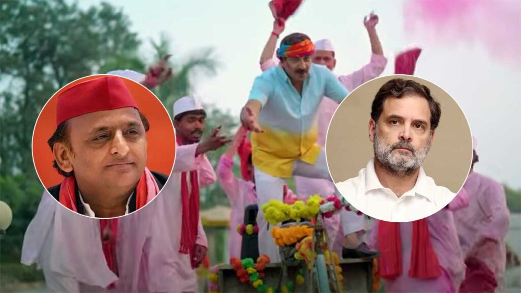 मनोज तिवारी के गाने पर अखिलेश का पलटवार, बढ़ा सियासी शोर !