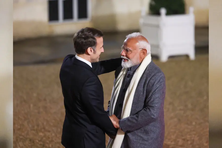 मैक्रों का भारत आगमन, पीएम मोदी का खास स्वागत संदेश !